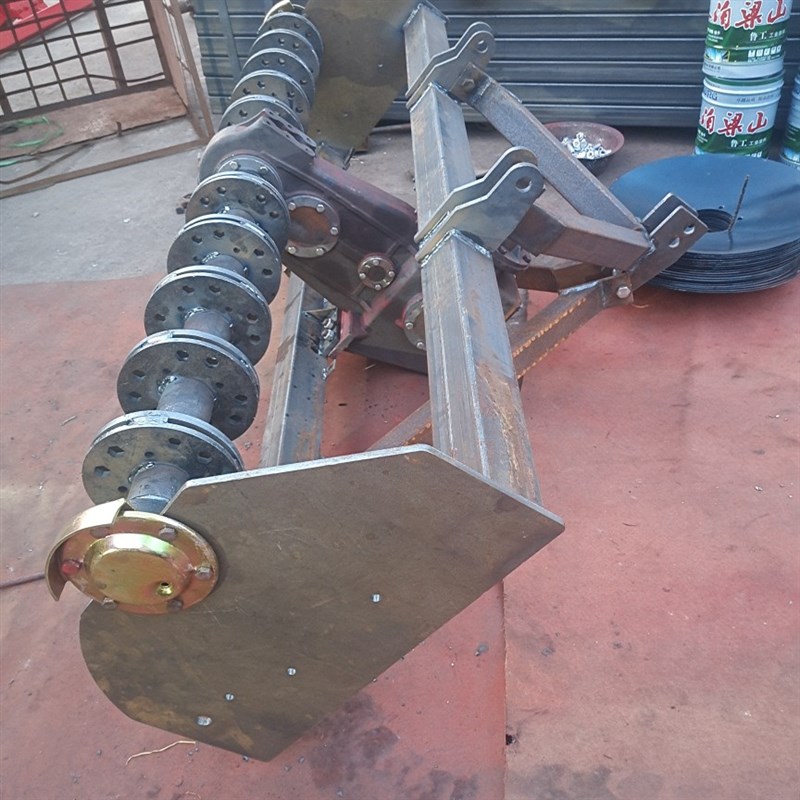 旋耕机刀轴改开垦霸刀轴开荒圆盘轴配件