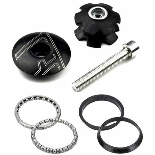 自行车山地车公路头管碗组44 34mm前叉腕组滚珠龙头配件外置腕组