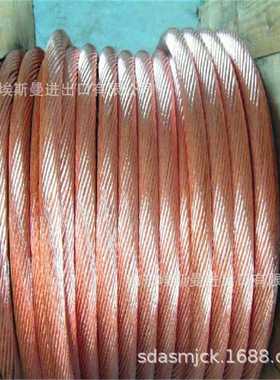 埃斯曼 TJR300mm2裸铜绞线 TJR500mm2软铜绞线