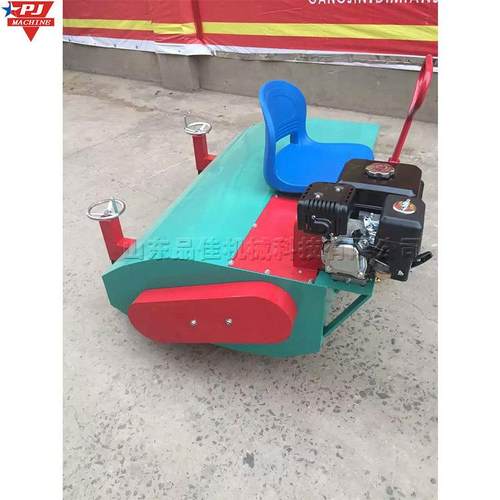 人造5.2.2.草坪草丝梳设备 座驾式化汽油理机动力梳草养机 绿园林