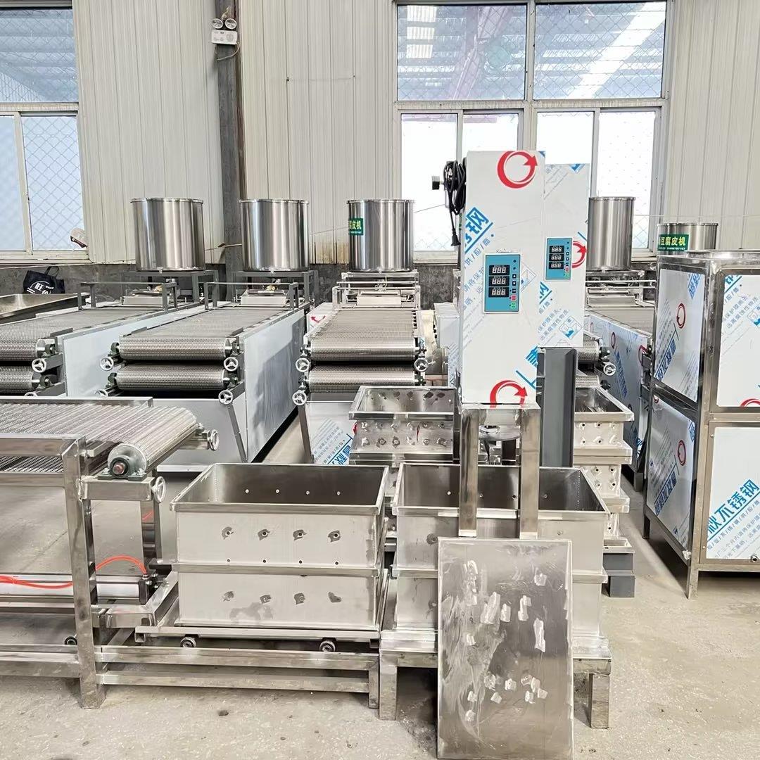 彩色 豆腐皮机ARF制造大行手张工豆腐仿皮千机 豆制品加工机械