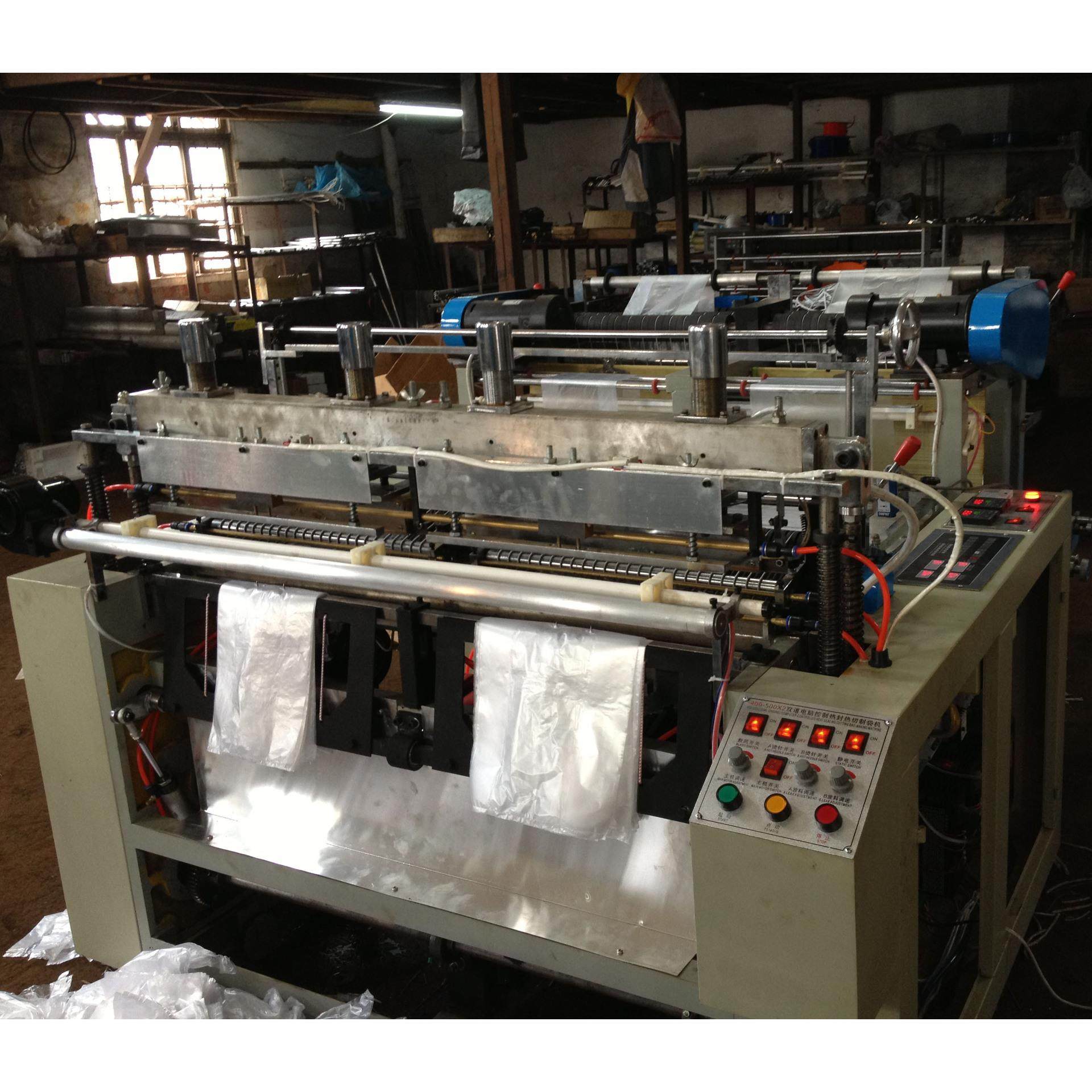 大量批DFQ-500*供应. F袋Q500两道 背心袋 方便全自动高D速制袋机