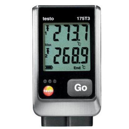 testo 17德testo 175T3图电子度记温录仪外 置双通道温度记录仪