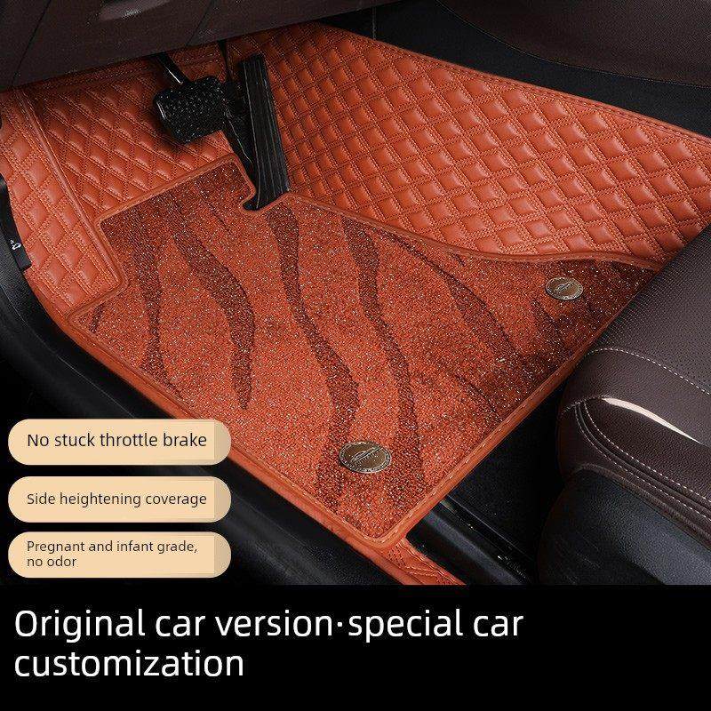 专用猎豹cs6 CS7 cs9 cs10黑金刚Q6飞腾全包围汽车脚垫新能源地毯