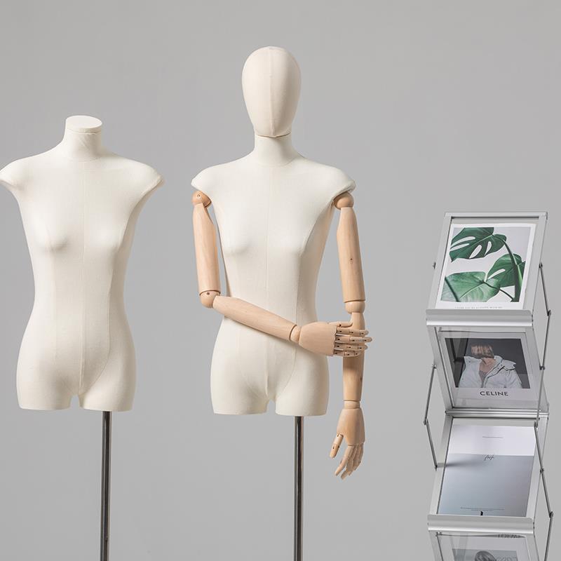 服装店扁身平胸女模特架高档女装模特道具韩版假人女装橱窗展示架