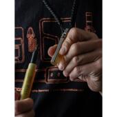 金环敲击记号笔水笔进口Ultem 钛内置美国记号笔笔芯