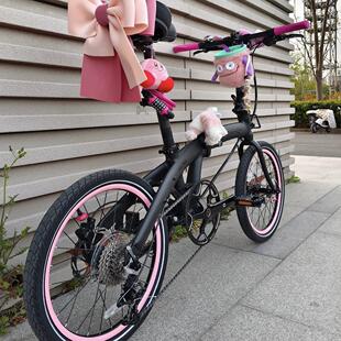 适用大行P10折叠车D8整圈20寸406改色KBA005贴纸s20轮毂P9贴膜