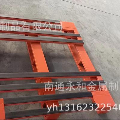 LBU南钢通制铁托盘立体仓库重型货架物周转卡栈流潮垫板叉防车铁