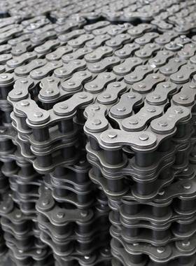 27204A链条滚非标工业碳钢链条子大节距动链传条双节距链直供