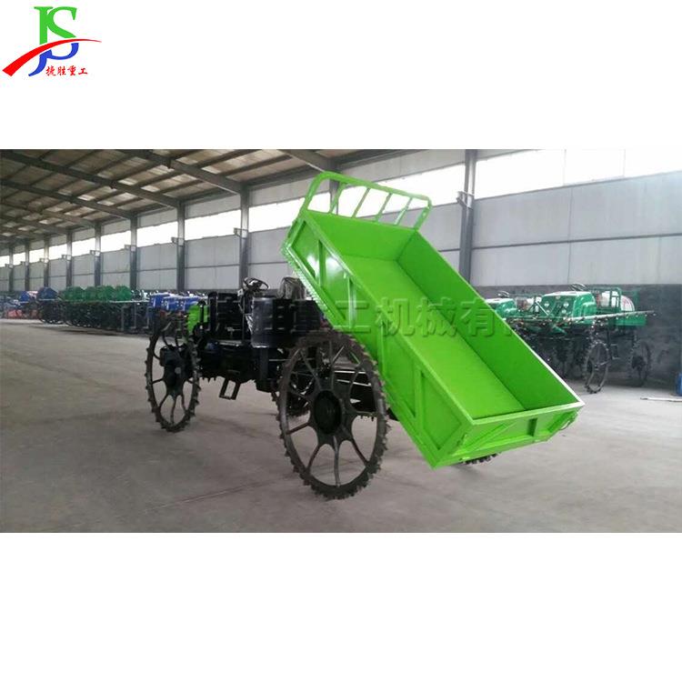 水旱两用卸拉苗机 5068马柴油四轮药施肥机 运苗打田力园管理自车