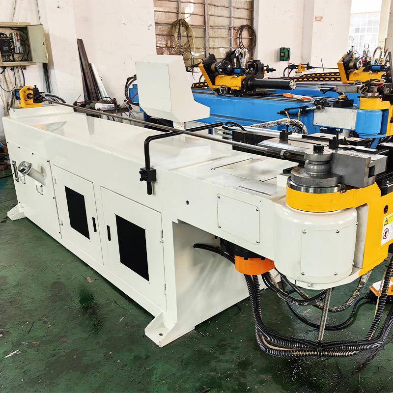 家DDW-50-半W5型半自动伺服弯管机0汽车排气管金属管方管铜管厂弯