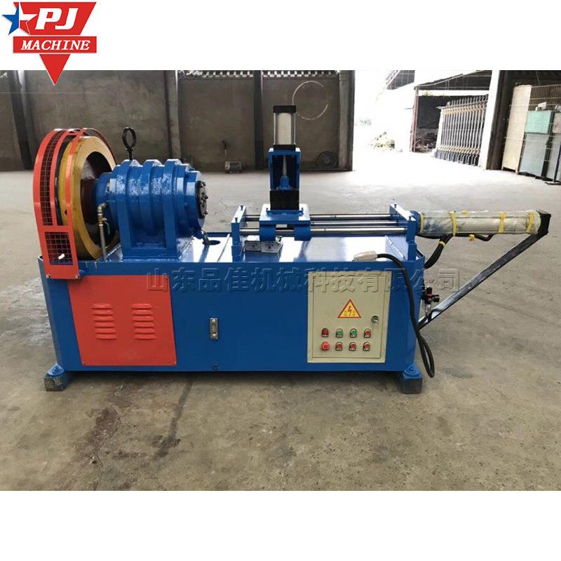 4w圆钻腰k孔机pj-256小导管管尖形头成型机小型金属钢管割孔机械