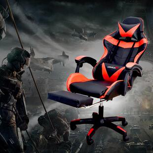 gamin cghair游戏椅电脑椅子靠背用家可办躺公椅舒适旋转椅电UNM