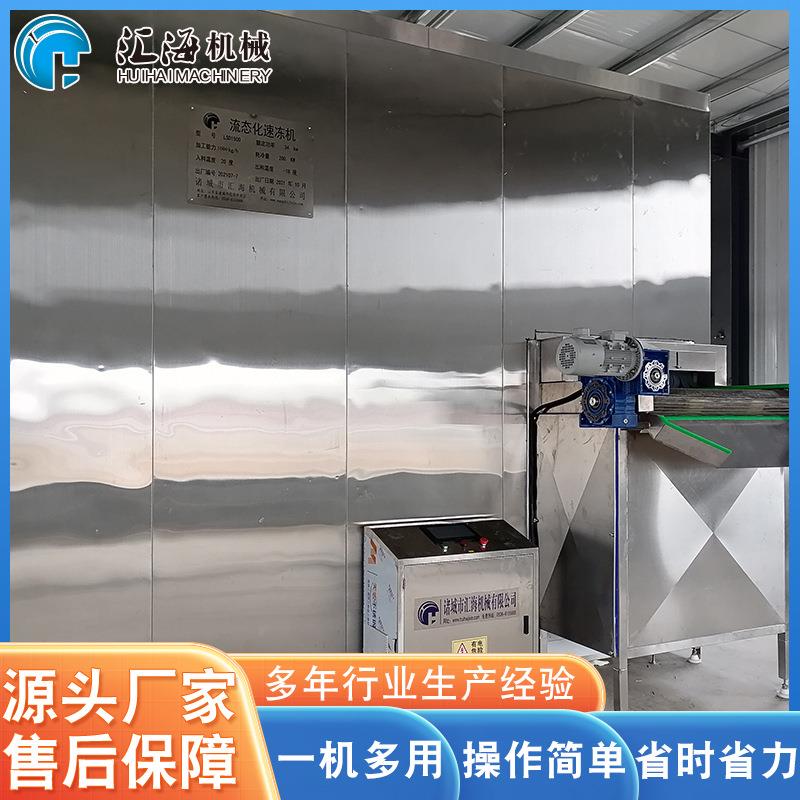 机应海参鱼丸速冻891设备供全自 动隧道式速冻机 鱿鱼速冻机设备