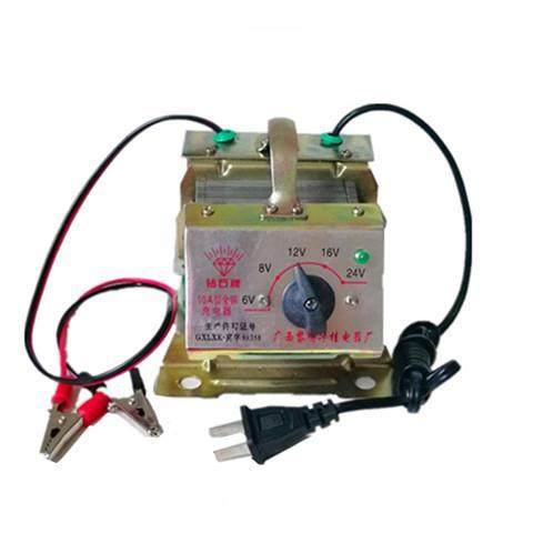 钻石纯铜线10A12v8v16v电瓶充电器可调节变压器直流蓄电瓶摩托车