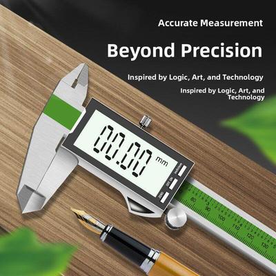 日本数字游标卡尺数字卡尺高精度工业级不锈钢家用小型数字测量尺
