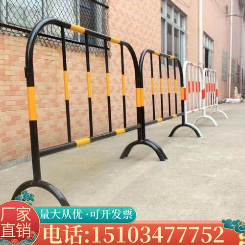 江苏安全防护栏围栏栅栏镀锌管铁马护栏移动道路围挡工地临时施工