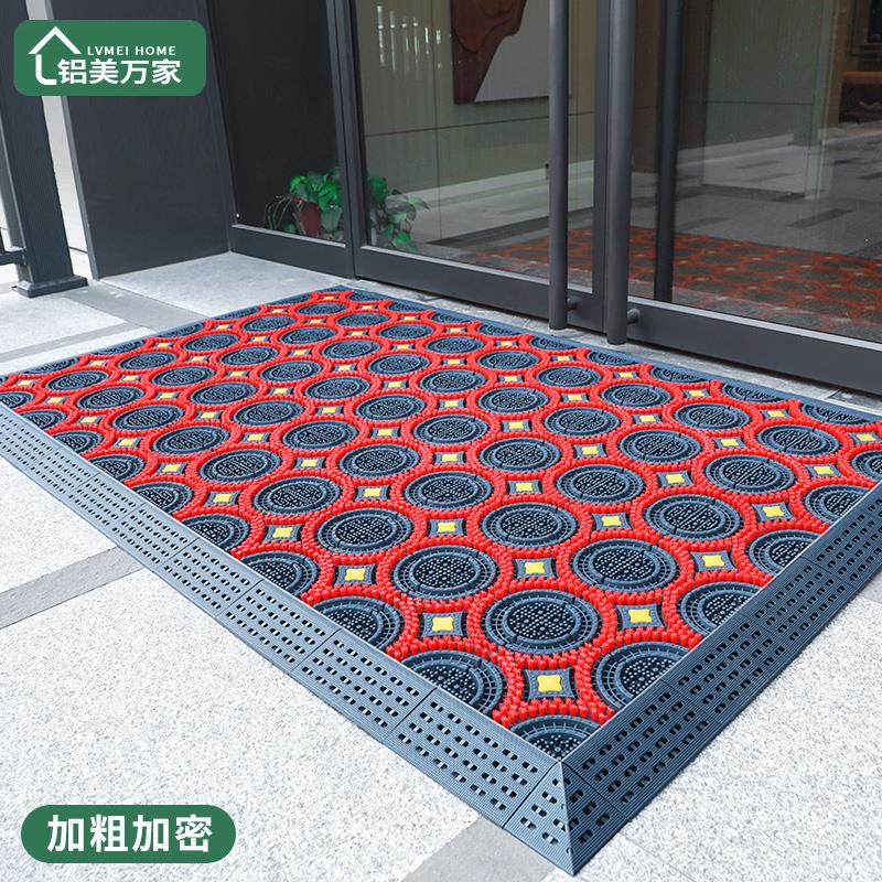 店铺户外防水地垫门口防滑进门脚垫商用防雨防晒地毯室外入户门垫
