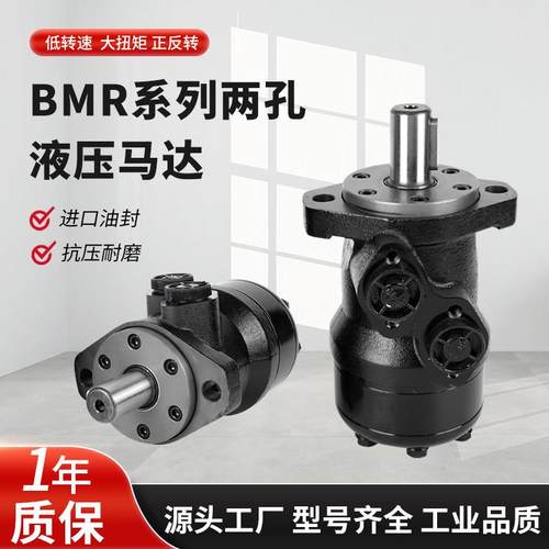 BMR-2AD镇江大力液压马达摆线 线溶胶马达旋转低速大扭矩BM1立式