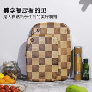 利快泰国相思木菜板原装进口切菜板家用占板案板按板实木砧板粘板