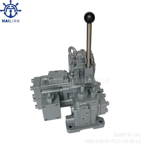 船用液压锚机控制阀 KM4-F08-6C-PCS-130-EP-LS 液压阀组