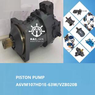 A6VM107HD1E VZB020B马达系泊绞车液压马达 63W