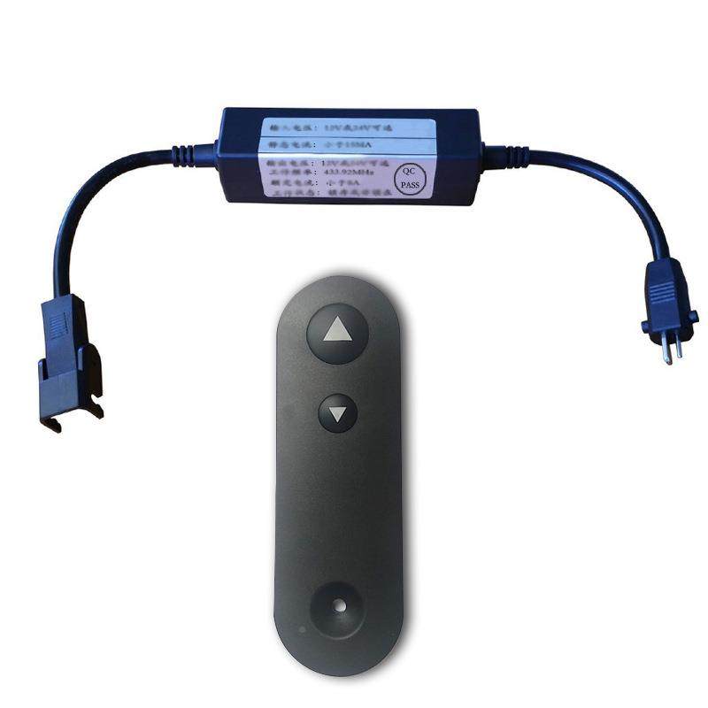 无遥控DZE线行程直线电动推杆线开降门机仓库防盗门升无遥控装置