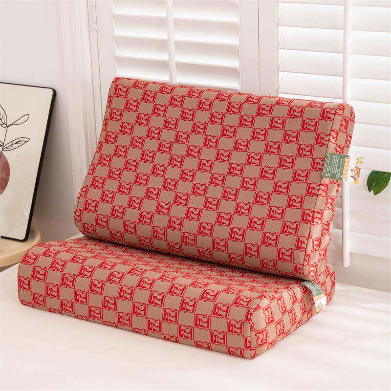 胶回弹带套乳枕芯针织枕套0x60MVFcm枕枕芯内4胆一套单个头2025新