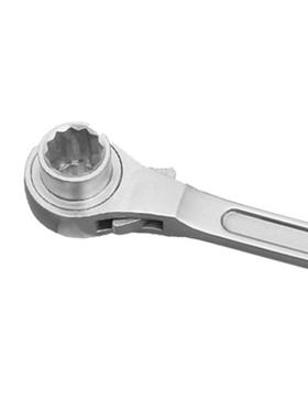 ST8130WEDO度不锈/钢工具维304420锈钢双面撬棒棘轮不扳手棘轮套