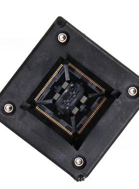 0.4mm间距IC测试座-老P化座39084O2TQ18S-0.4-001Enplas/QF128Pin