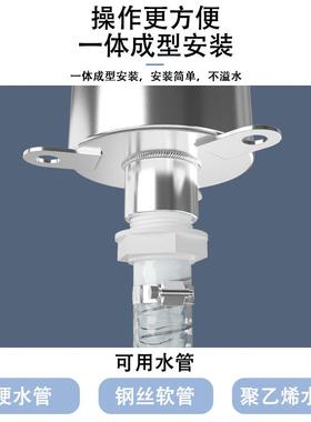 摇水泵家手动压水井用摇水井ORG机锈钢加厚水井头老不式抽水泵吸