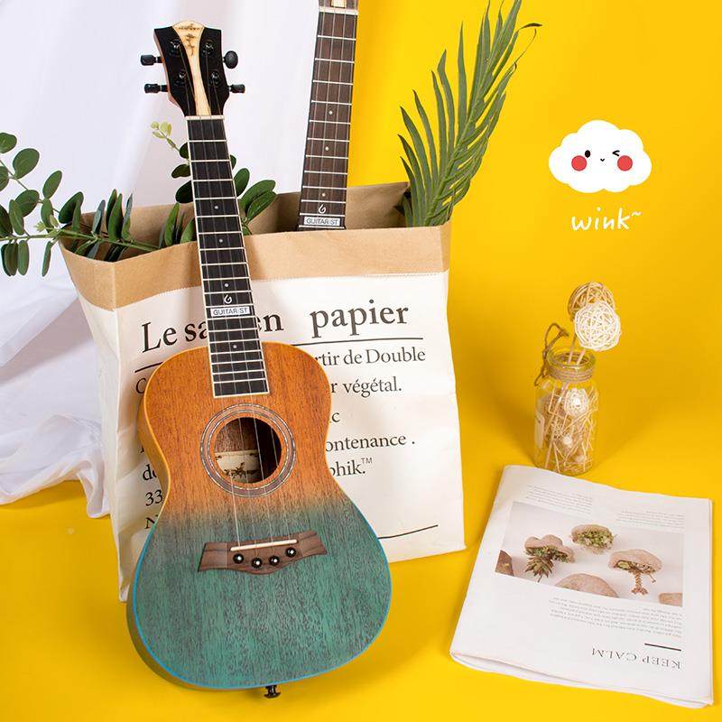 儿童板乌克丽丽26寸尤克里里女单男初学者u小IRJita生款G他吉23ri