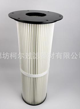 厂家直销耐酸碱P式F覆E膜工业用法兰盘吊装T除尘滤筒空气0008滤芯