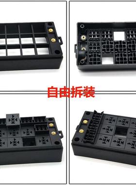 汽车保险带继线YFN电器路总控盒厂家直售机舱多路改制装保险丝盒