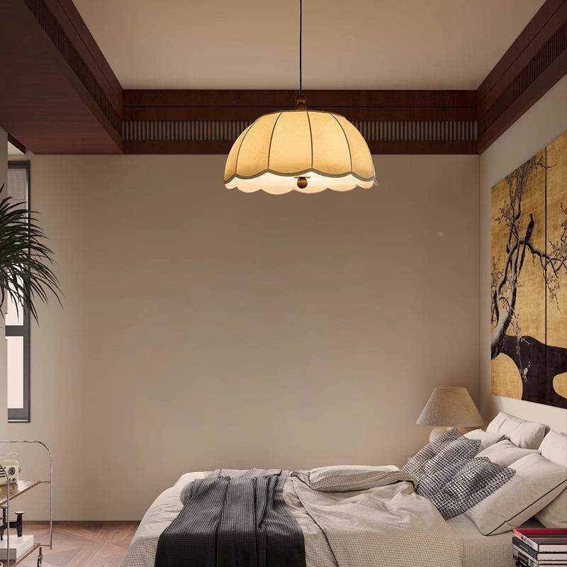 室南洋风风卧室吊灯日复古诧式寂布拉格温馨网红法式茶民宿947房