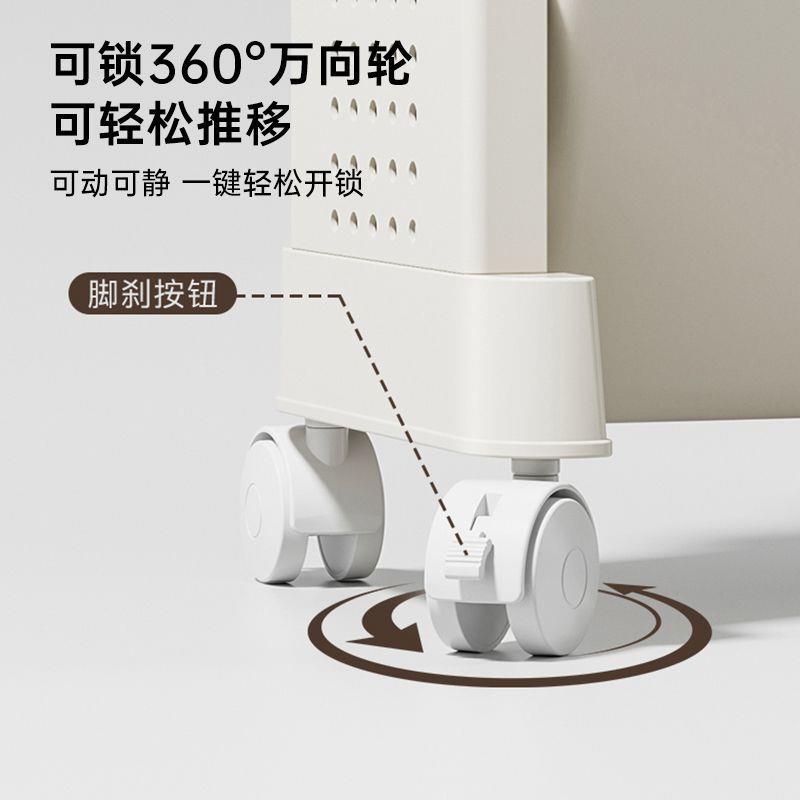 小推车置物架桌边书架多层移动书桌书本收纳落地式学生储物架