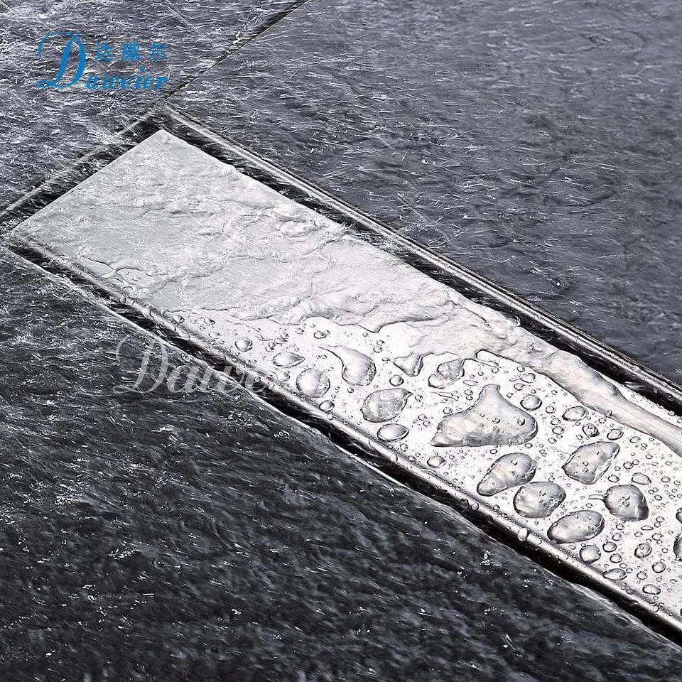 3大4不COH80240锈钢地漏长方形卫生排间浴室防臭量0家用酒店