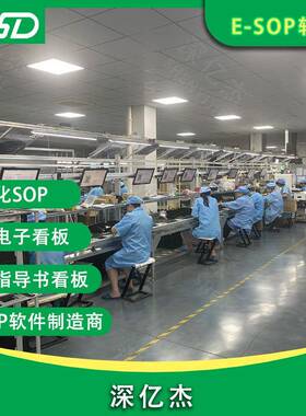 深亿杰SOP电生子显示系统自ROQ动化线作业指导书管理包产邮保修