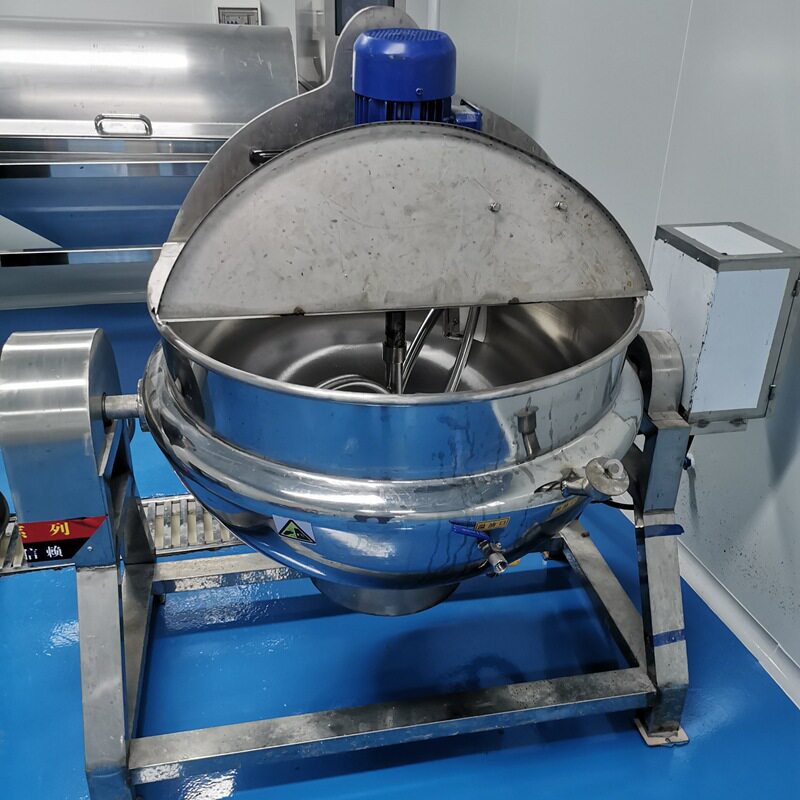 电加热夹层锅熬汤水产预煮机液压出料卤煮锅牛肉卤商用熬制
