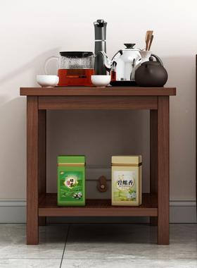 茶几小户型新中茶桌实木腿小方客桌厅家用小茶台桌阳台BJ001220泡