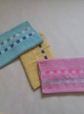 C7100条提花劳保巾家用A柔软SLG毛吸水庆大毛巾婚回礼毛巾厂家直