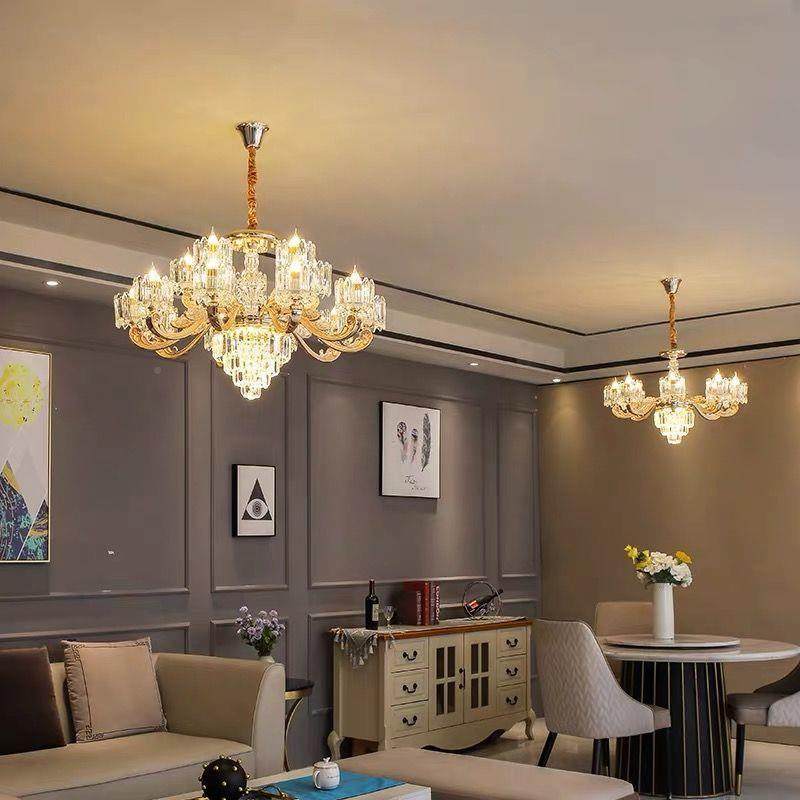 欧式吊简约现代47轻奢风格2025灯新款气餐厅家用卧室式美客厅灯大,家装灯饰光源,智能吊灯,淘宝优惠券,粉丝福利购,淘宝优惠卷