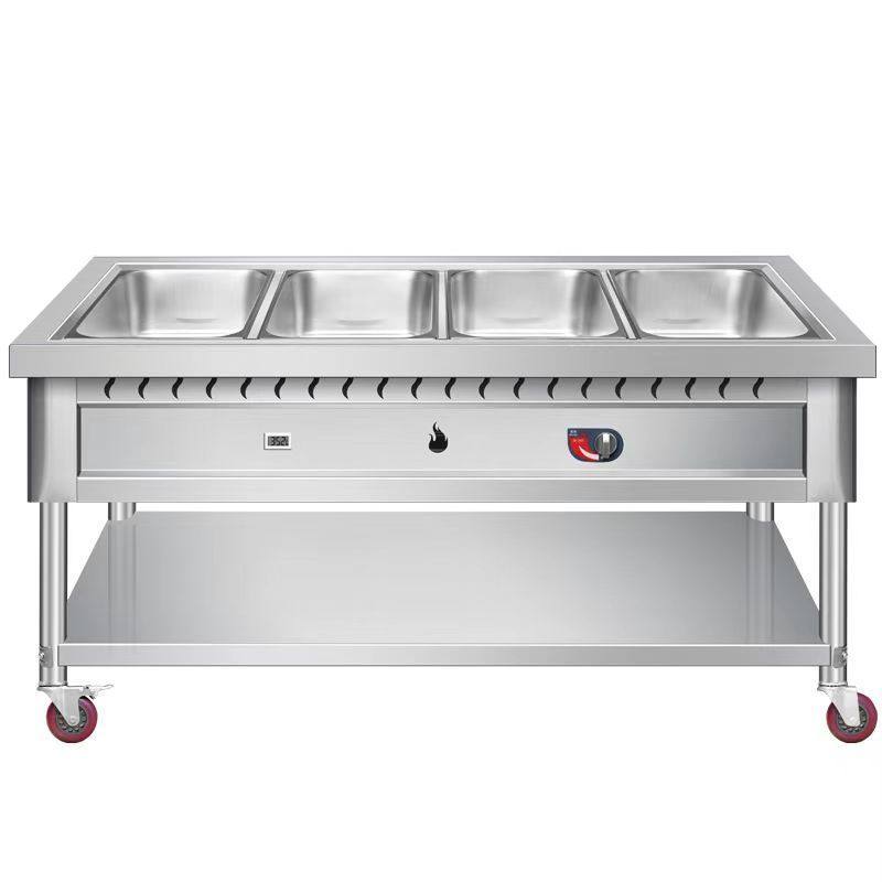 液化气加热快餐保温台加热不锈钢台商立式快餐车售饭饭台煤气摆摊,厨房电器,保温台/快餐台/售饭台/热餐机,淘宝优惠券,粉丝福利购,淘宝优惠卷