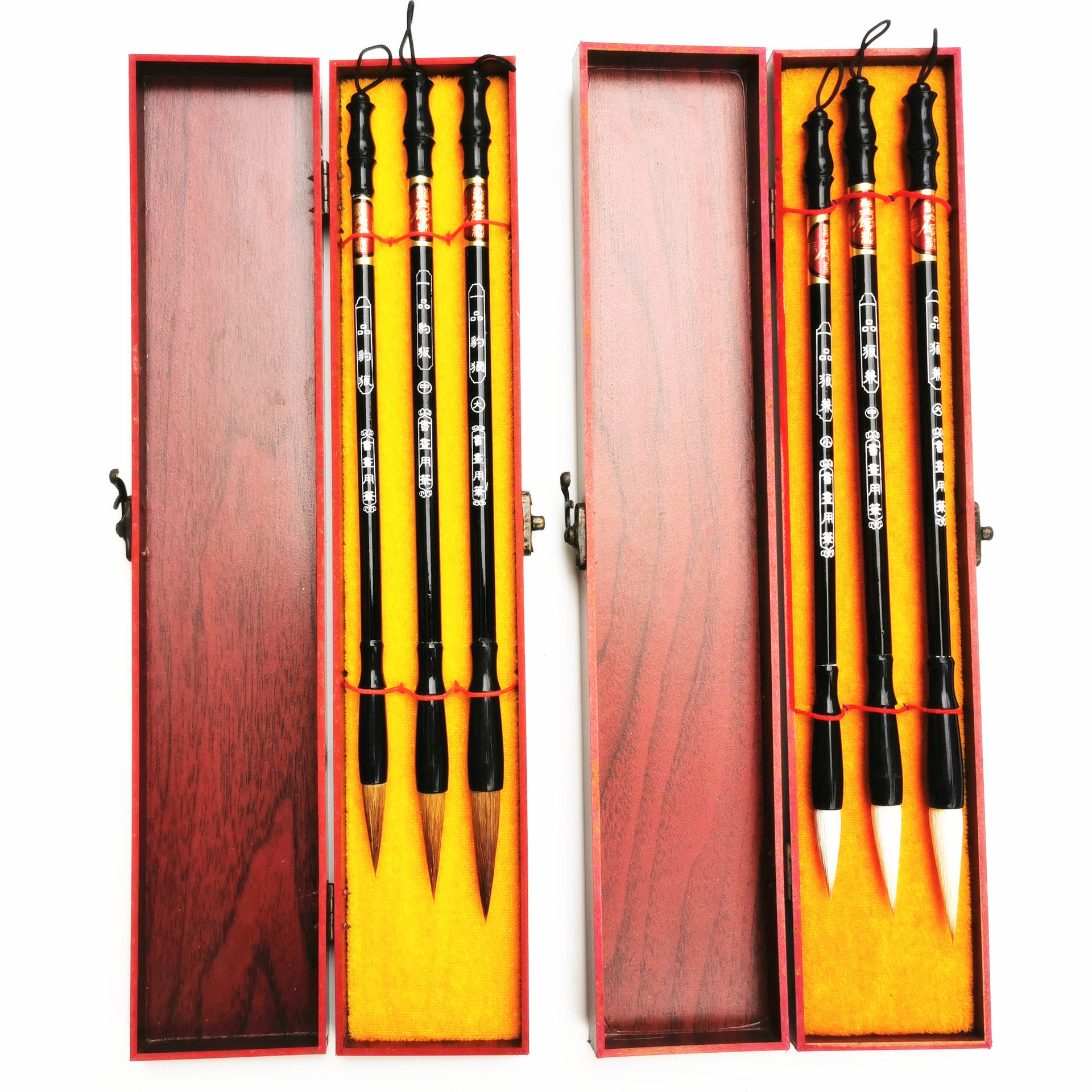 大量批发学生练习楷书毛笔礼盒狼毫兼毫三支毛笔套装一品狼兼豹,文具电教/文化用品/商务用品,毛笔,淘宝优惠券,粉丝福利购,淘宝优惠卷