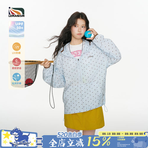 lemanism波点防晒衣外套男女情侣