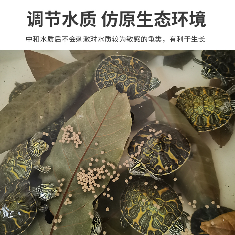 乌龟龙眼叶养龟用品腐皮腐甲调节水质ph值免煮原生态改善龟缸环境