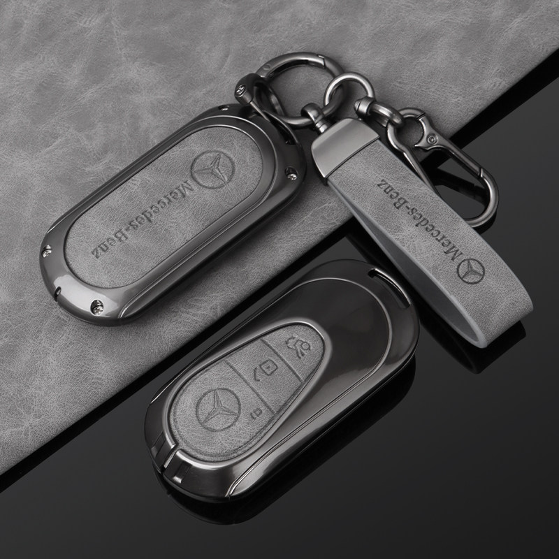 奔驰钥匙套c200l/C260L/GLC300L/GLC260L车e300l高档s级c级e级EQB