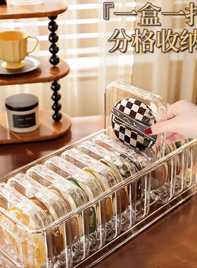 适用尔木萄毛吉吉荔树gogorhea嗷呜橙星兜芭比波朗粉饼粉扑收纳盒