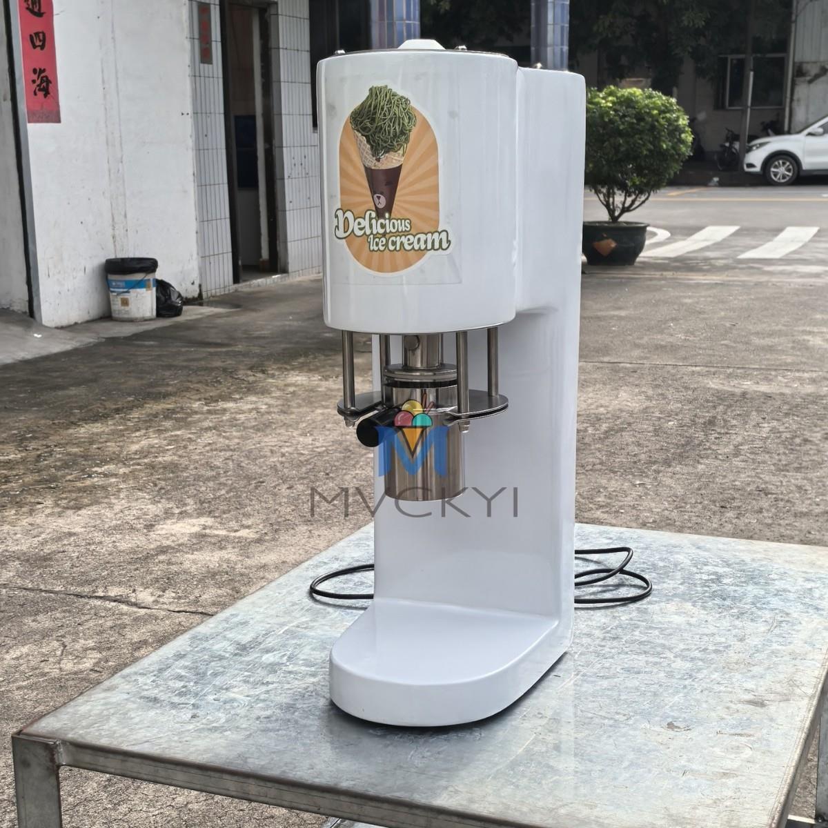 雪糕机冰激凌小吃机工厂直销意大利面条冰淇淋机 家用商用摆摊