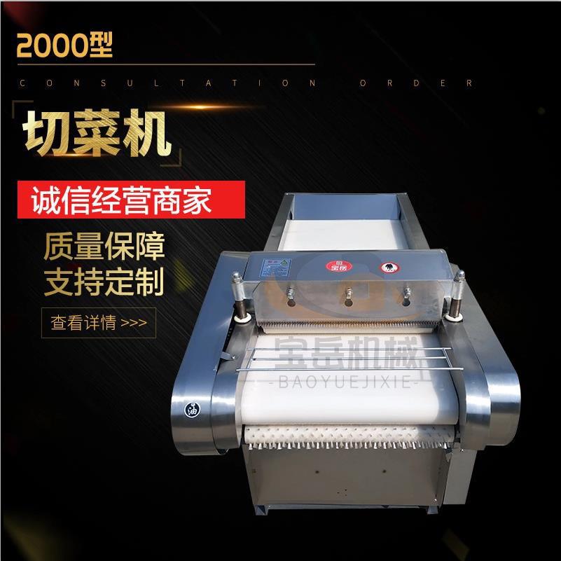 蔬菜切菜机商用 工厂用桑叶荷叶切块机豆皮海带丝切菜机